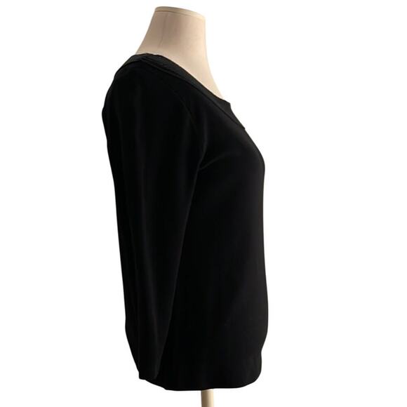 Like new, LAUREN | Ralph Lauren Elegant Black Women's Top | Size XL - Picture 3 of 5